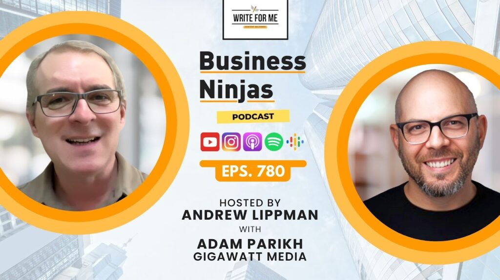 Adam Parikh feature image from Business Ninjas podcast