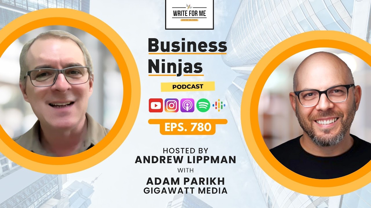 Adam Parikh feature image from Business Ninjas podcast